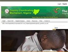 Tablet Screenshot of ccmnigeria.org